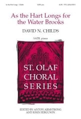 As the Hart Longs for the Waterbrooks SATB choral sheet music cover